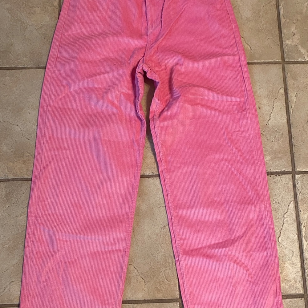 NWT Women's Motel Parallel Trouser 156 Bubblegum Pink Size Medium Casual Comfort